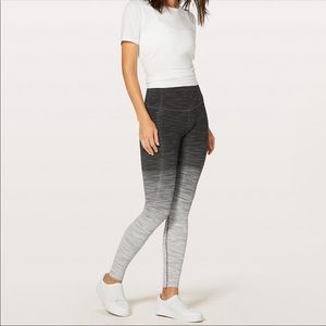 Lululemon Highrise Wunderunder Ombré Leggings